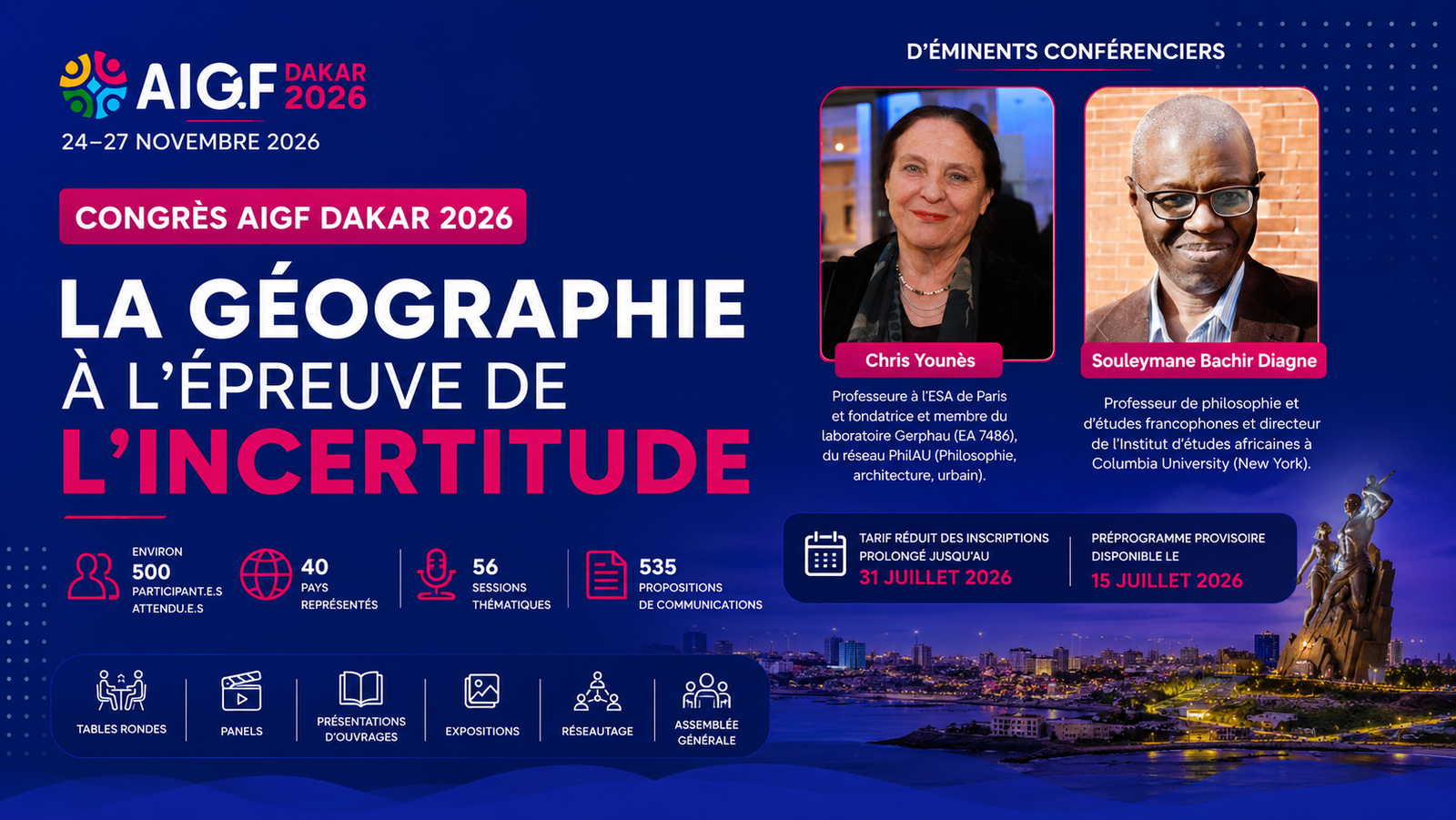 AIGF Dakar 2026 en chiffres